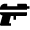 Weapon Handgun Icon from Nova Solid Set