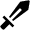 Weapon Sword Melee Icon from Nova Solid Set