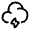 Cloud Bolt Icon from Solar Linear Set