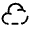 Cloud Minus Icon from Solar Broken Set