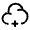 Cloud Plus Icon from Solar Linear Set