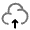 Cloud Upload Icon from Solar Line Duotone Set