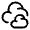 Clouds Icon from Solar Linear Set