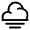 Fog Icon from Solar Linear Set