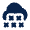 Heavy Snowstorm Fill Icon from Mingcute Fill Set