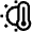 Hot Temperature Icon from Atlas Line Set