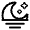 Moon Fog Icon from Solar Linear Set
