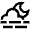 Night Cloudy Icon from Atlas Line Set