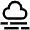 Overhead Cloud Icon from Atlas Line Set