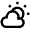 Partly Cloudy Icon from Atlas Line Set