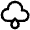 Rain Cloud Icon from Atlas Line Set