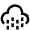 Rain Storm Icon from Atlas Line Set