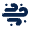 Sandstorm Fill Icon from Mingcute Fill Set