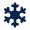 Snow Fill Icon from Mingcute Fill Set