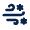 Snowstorm Line Icon from Mingcute Line Set
