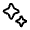 Stars Icon from Solar Linear Set