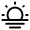 Sun Fog Icon from Solar Linear Set