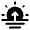 Sunrise Icon from Solar Bold Set