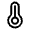 Temperature Icon from Solar Linear Set