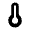 Temperature Icon from Solar Bold Set