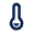 Thermometer Line Icon from Mingcute Line Set