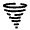 Tornado Icon from Solar Linear Set