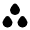 Waterdrops Icon from Solar Bold Set