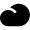 Weather Cloud Icon from Nova Solid Set
