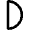 Weather Moon Half Icon from Nova Line Set