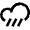 Weather Rain 1 Icon from Nova Line Set