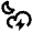 Weather Storm Night Icon from Nova Line Set