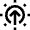 Weather Sunrise Icon from Nova Line Set