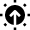Weather Sunrise Icon from Nova Solid Set