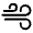 Wind Icon from Solar Linear Set