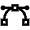 Anchor Transform Icon from Atlas Line Set