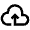 Arrow Up Cloud Icon from Atlas Line Set