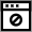 Block Website Icon from Atlas Line Set