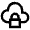 Cloud Lock Icon from Atlas Line Set