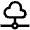 Cloud Network Icon from Atlas Line Set