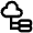 Cloud Transfer Icon from Atlas Line Set