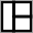 Layout Half Icon from Atlas Line Set