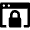 App Windows Lock Icon from Nova Line Set