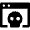 App Windows Toxic Poisonous Icon from Nova Line Set