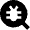 Computer Bug Search Icon from Nova Solid Set