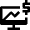 Monitor Business Statistics Icon from Nova Solid Set