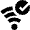 Wifi Network Check Approve Icon from Nova Solid Set