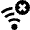 Wifi Network Cross Remove Icon from Nova Line Set