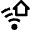 Wifi Network Home Icon from Nova Line Set