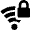 Wifi Network Lock Security Icon from Nova Solid Set