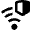 Wifi Network Security Shield Icon from Nova Line Set